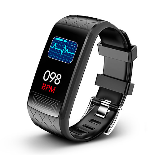 

KUPENG V3E Unisex Smartwatch Android iOS Bluetooth Waterproof Heart Rate Monitor Blood Pressure Measurement Sports Information ECGPPG Pedometer Call Reminder Activity Tracker Sleep Tracker