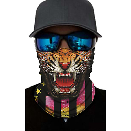 

Neck Gaiter Pollution Protection Quick Dry Ultraviolet Resistant Rainbow Balaclavas Bandana for Adults' Road Cycling Hiking Cycling
