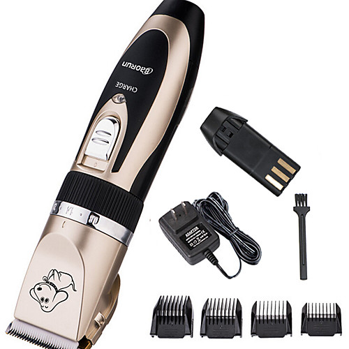 

Cat Pets Dog Grooming Cleaning Hair Trimmers Hair Clipper Tool Kit Cordless Ceramic Clipper & Trimmer Portable Wireless Double-Sided Pet Grooming Supplies Rainbow 1 / Foldable