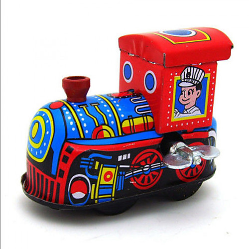 

Toy Car Wind-up Toy Race Car Iron Metal 1 pcs Kid's Toy Gift