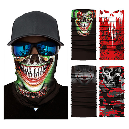 

Neck Gaiter Pollution Protection Quick Dry Ultraviolet Resistant Rainbow Balaclavas Bandana for Adults' Road Cycling Hiking Cycling