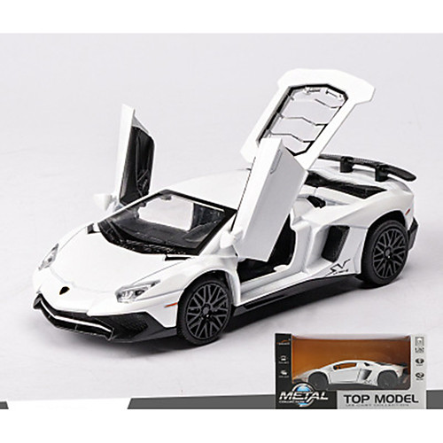 

MZ 1:32 Toy Car Model Car Race Car Music & Light Pull Back Vehicles Alloy Mini Car Vehicles Toys for Party Favor or Kids Birthday Gift 1 pcs / Kid's
