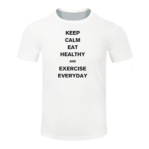 

Men's Short Sleeve Running Shirt Tee Tshirt Top Cotton Breathable Quick Dry Moisture Wicking Gym Workout Running Walking Jogging Sportswear Plus Size Dark Grey White Black Red Burgundy Blue Activewear