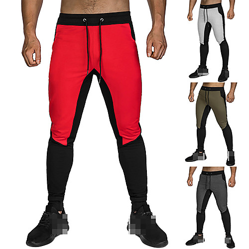 

JACK CORDEE Men's Sweatpants Joggers Jogger Pants Track Pants Sports & Outdoor Athleisure Wear Bottoms Drawstring Winter Running Jogging Training Breathable Quick Dry Soft Sport Red Army Green Dark