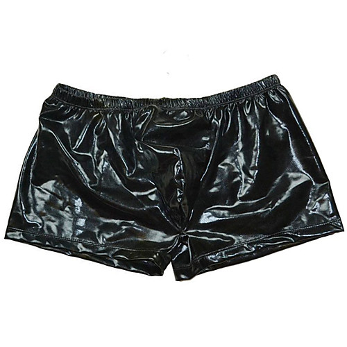 

Men's Basic Boxers Underwear - Normal Low Waist Black One-Size