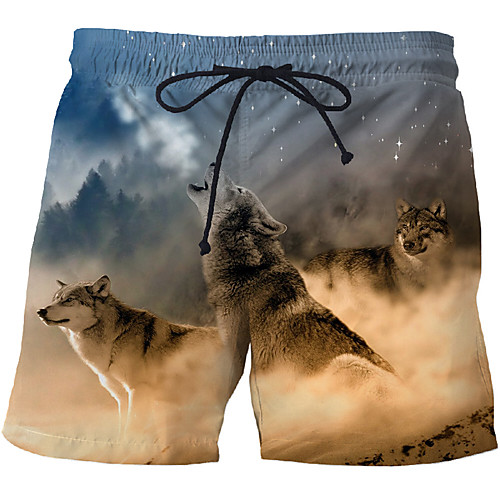 

Men's Basic Slim Chinos Shorts Pants - Multi Color 3D Print Gray US32 / UK32 / EU40 / US34 / UK34 / EU42 / US36 / UK36 / EU44 / Drawstring