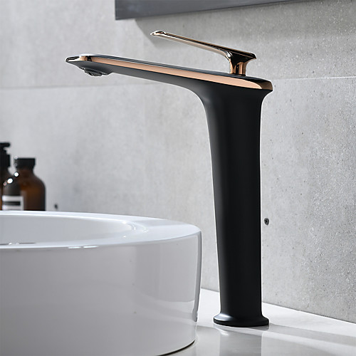 

Bathroom Sink Faucet - Standard Electroplated Centerset Single Handle One HoleBath Taps