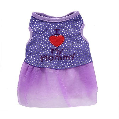 

Dog Dress Dog Clothes Blue Costume Cotton Skull Casual / Daily XS S M L XL