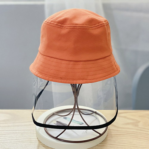 

Women's Basic Polyester Full-face Protective Hat /Summer Outdoor Gardening / Foldable / Beach / Sunscreen Sun Hat Big Brim Cap