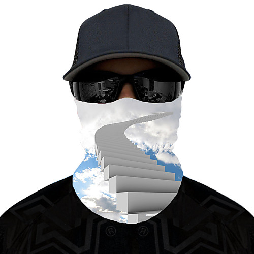 

Neck Gaiter Pollution Protection Quick Dry Ultraviolet Resistant Rainbow Balaclavas Bandana for Adults' Road Cycling Hiking Cycling