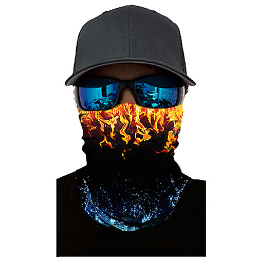 

Neck Gaiter Pollution Protection Quick Dry Ultraviolet Resistant Rainbow Balaclavas Bandana for Adults' Road Cycling Hiking Cycling