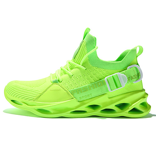 

Men's Tissage Volant Fall / Spring & Summer Sporty / Casual Athletic Shoes Running Shoes / Walking Shoes Breathable Color Block Orange / Black / Yellow / Light Green