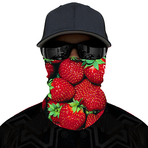 

Neck Gaiter Pollution Protection Quick Dry Ultraviolet Resistant Rainbow Balaclavas Bandana for Adults' Road Cycling Hiking Cycling