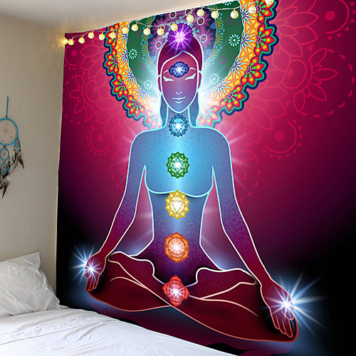 

Nieuwste Zon Schedel En Maan Tarot Psychedelische Tapestry Bohemian Hippie Wall Opknoping Home Decor Kleurrijke Wandtapijt Decoratie