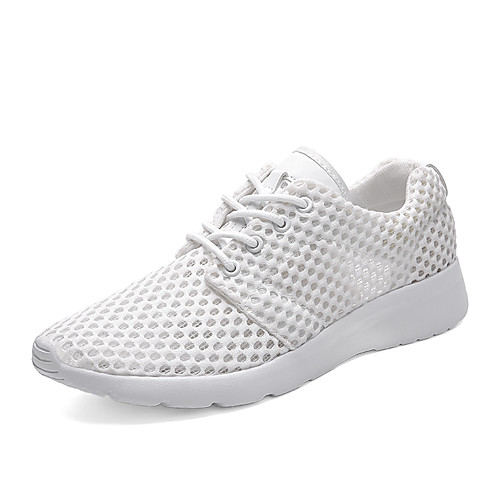 

Men's Spring & Summer / Fall & Winter Classic / British Daily Outdoor Trainers / Athletic Shoes Walking Shoes Mesh Breathable Wear Proof White / Black