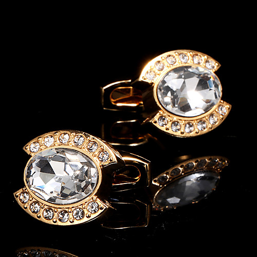 

Cufflinks Fashion Brooch Jewelry Golden For Gift Daily