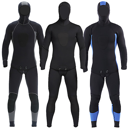 

MYLEDI Men's Full Wetsuit 3mm SCR Neoprene Diving Suit Windproof Anatomic Design Long Sleeve 2-Piece Patchwork Autumn / Fall Spring Summer / Winter / Stretchy
