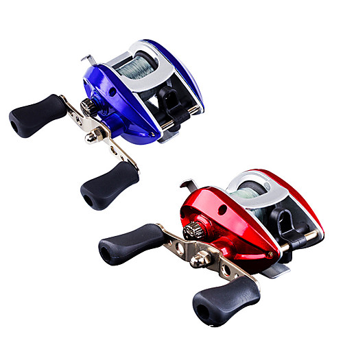 

Fishing Reel Drum Reel 3.3:1 Gear Ratio Ball Bearings Right-handed Sea Fishing / Bait Casting / Freshwater Fishing - TD30