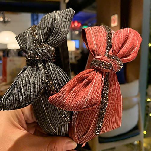 

Double Layer Cloth Hair Accessory with Flower 1 Piece Casual / Daily Wear Headpiece