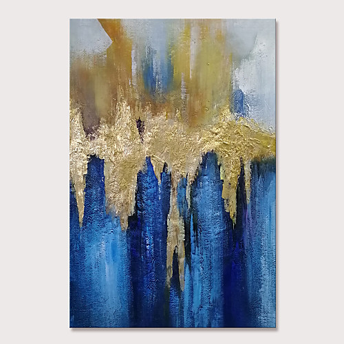 

Mintura Hand Painted Abstract Golden Oil Paintings on Canvas Modern Wall Picture Pop Art Posters For Home Decoration Ready To Hang