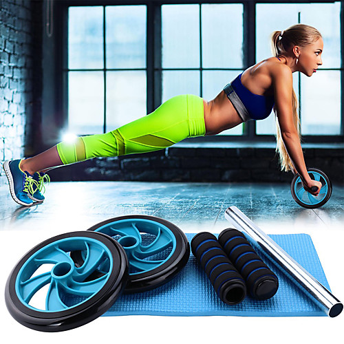 

Ab Wheel Roller with Form Fit Safety Anti Slip Strength Training Muscular Bodyweight Training Abdominal Toning Steel ABS for Home Workout Gym Exercise & Fitness Waist & Back Leg Abdomen