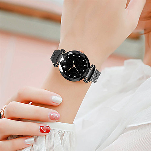 

Quartz Watches Fashion Alloy Quartz Purple Red Gold Casual Watch Lovely Analog