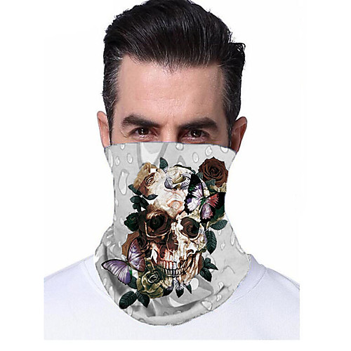 

Neck Gaiter Pollution Protection Quick Dry Ultraviolet Resistant Rainbow Balaclavas Bandana for Adults' Road Cycling Hiking Cycling