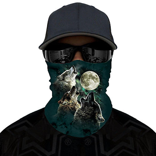 

Neck Gaiter Pollution Protection Quick Dry Ultraviolet Resistant Rainbow Balaclavas Bandana for Adults' Road Cycling Hiking Cycling