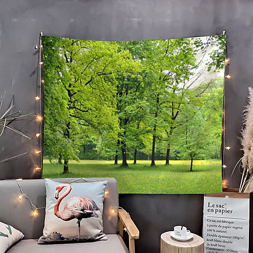 

Home Living Tapestry Wall Hanging Tapestries Wall Blanket Wall Art Wall Decor Forest Tree Tapestry Wall Decor
