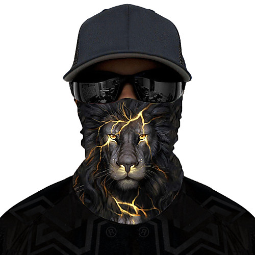 

Neck Gaiter Pollution Protection Quick Dry Ultraviolet Resistant Rainbow Balaclavas Bandana for Adults' Road Cycling Hiking Cycling