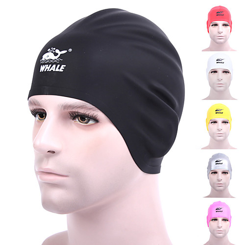 

Swim Cap for Adults Silicone Anti-Slip Stretchy Durable Swimming Watersports