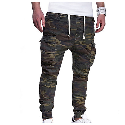 

Men's Basic Loose Chinos Pants - Camouflage Army Green US32 / UK32 / EU40 / US34 / UK34 / EU42 / US36 / UK36 / EU44