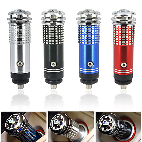 

12V Car Air Purifier Mini Car Oxygen Bar Fresh Air Anion Ionic Purifier Ozone Ionizer Car Accessries