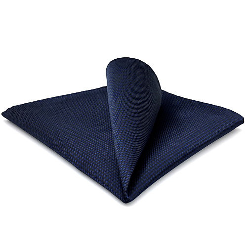 

Men's Party / Work / Basic Pocket Squares - Jacquard / Solid Colored