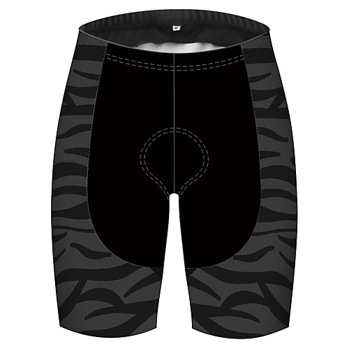 

21Grams Men's Cycling Shorts Bike Shorts Padded Shorts / Chamois Pants Breathable Quick Dry Ultraviolet Resistant Sports Black / White Mountain Bike MTB Road Bike Cycling Clothing Apparel Bike Wear