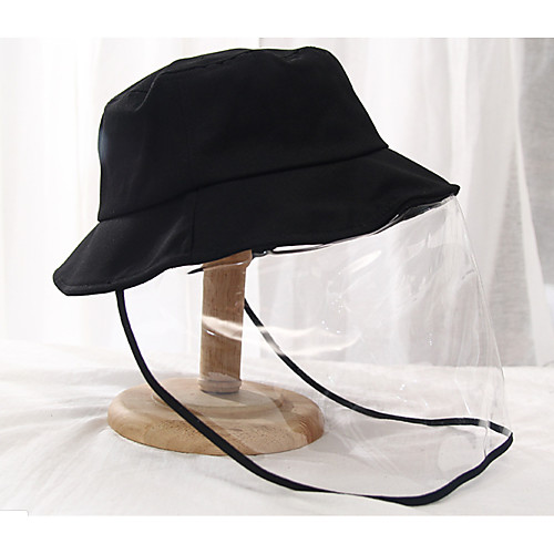 

Women's Basic Polyester Full-face Protective Hat /Summer Outdoor Gardening / Foldable / Beach / Sunscreen Sun Hat Big Brim Cap