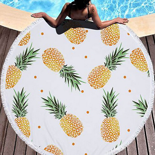 

Women's Beach Towel Swimsuit Geometric Normal Swimwear Bathing Suits White Yellow Red