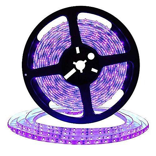 

ZDM 16.4FT 5M LED Light Strips Flexible Tiktok Lights UV Black Light 395-405nm 3528 8mm LED Flexible Strip DC12V for Indoor Fluorescent Dance Party Stage Lighting Body Paint