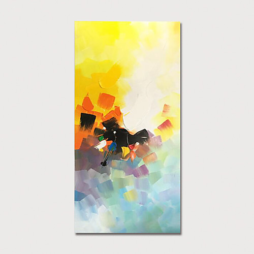 

Hand Painted Canvas Oilpainting Abstract by Knife Home Decoration with Frame Painting Ready to Hang