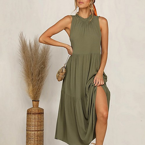 

Women's Sleeveless Maxi Dress