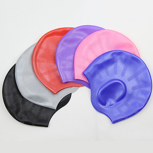 

Swim Cap for Adults Silicone Stretchy Comfortable Durable Swimming Surfing