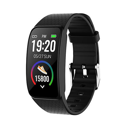 

KUPENG KA59 Unisex Smart Wristbands Android iOS Bluetooth Waterproof Touch Screen Heart Rate Monitor Sports Media Control Pedometer Call Reminder Activity Tracker Sleep Tracker Sedentary Reminder