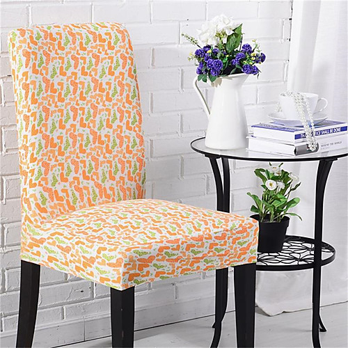 

Heart-marking Print Super Soft Chair Cover Stretch Removable Washable Dining Room Chair Protector Slipcovers Home Decor Dining Room Seat Cover