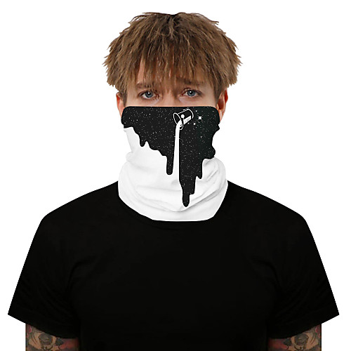 

Neck Gaiter Pollution Protection Quick Dry Ultraviolet Resistant Rainbow Balaclavas Bandana for Adults' Road Cycling Hiking Cycling