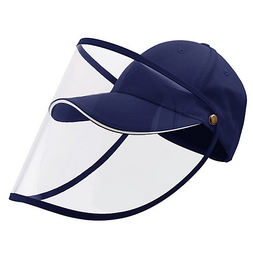 

Unisex Basic Cotton Protective Hat-Solid Colored Blushing Pink Red Blue