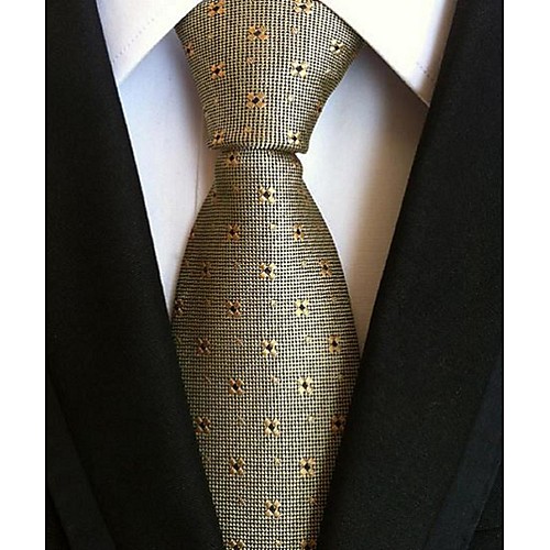 

Men's Party / Work / Basic Necktie - Print / Jacquard