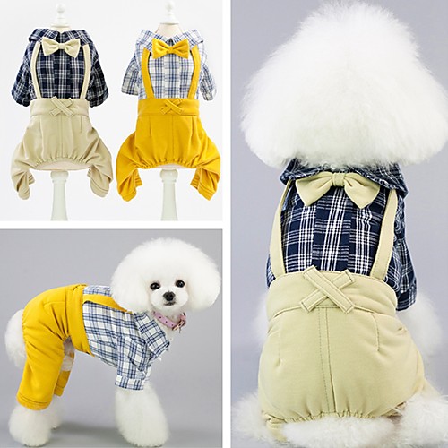 

Dog Pants Puppy Clothes Cosplay Winter Dog Clothes Puppy Clothes Dog Outfits Black Yellow Costume for Girl and Boy Dog Cotton XS S M L XL