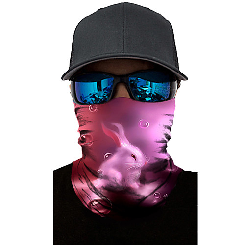 

Neck Gaiter Pollution Protection Quick Dry Ultraviolet Resistant Rainbow Balaclavas Bandana for Adults' Road Cycling Hiking Cycling