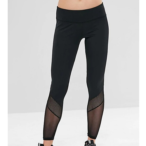 

Women's Sporty Slim Sweatpants Pants - Solid Colored Black S / M / L