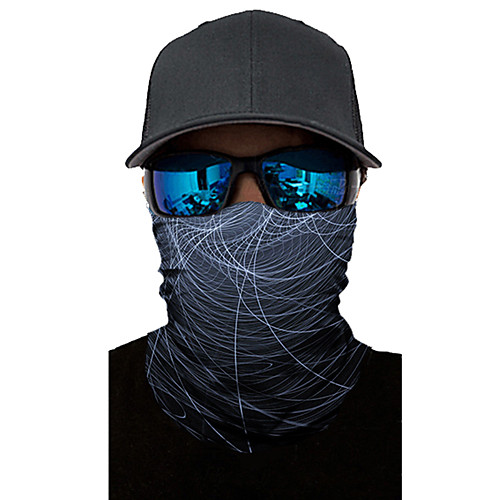 

Neck Gaiter Pollution Protection Quick Dry Ultraviolet Resistant Rainbow Balaclavas Bandana for Adults' Road Cycling Hiking Cycling